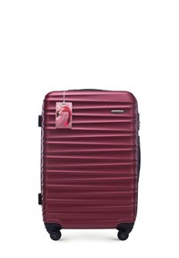 WITTCHEN LUGGAGE SET WITH TAG FROM ABS - Kofferset - dark red