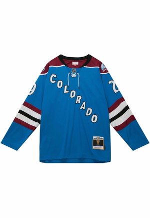 LINE NATHAN MACKINNON COLORADO AVALANCHE  - Langarmshirt - turquoise