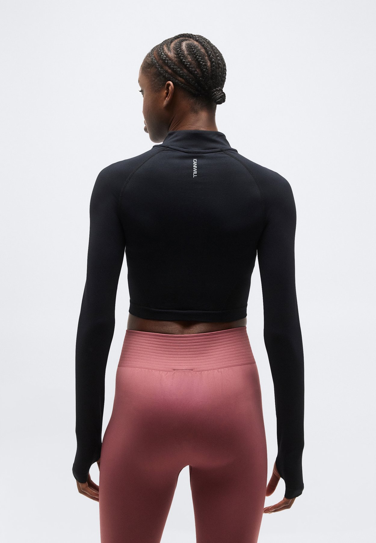 DEFINE SEAMLESS CROPPED ZIP JACKET