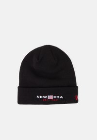 LOGO FRONT BEANIE UNISEX - Beanie - black