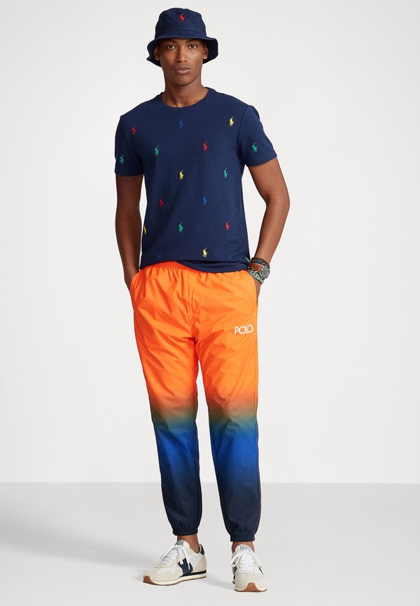 CUSTOM SLIM FIT POLO PONY MESH T-SHIRT - Print T-shirt2