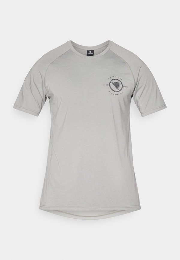 LOOP TECH TEE - Sports T-shirt - eintöniges grau2