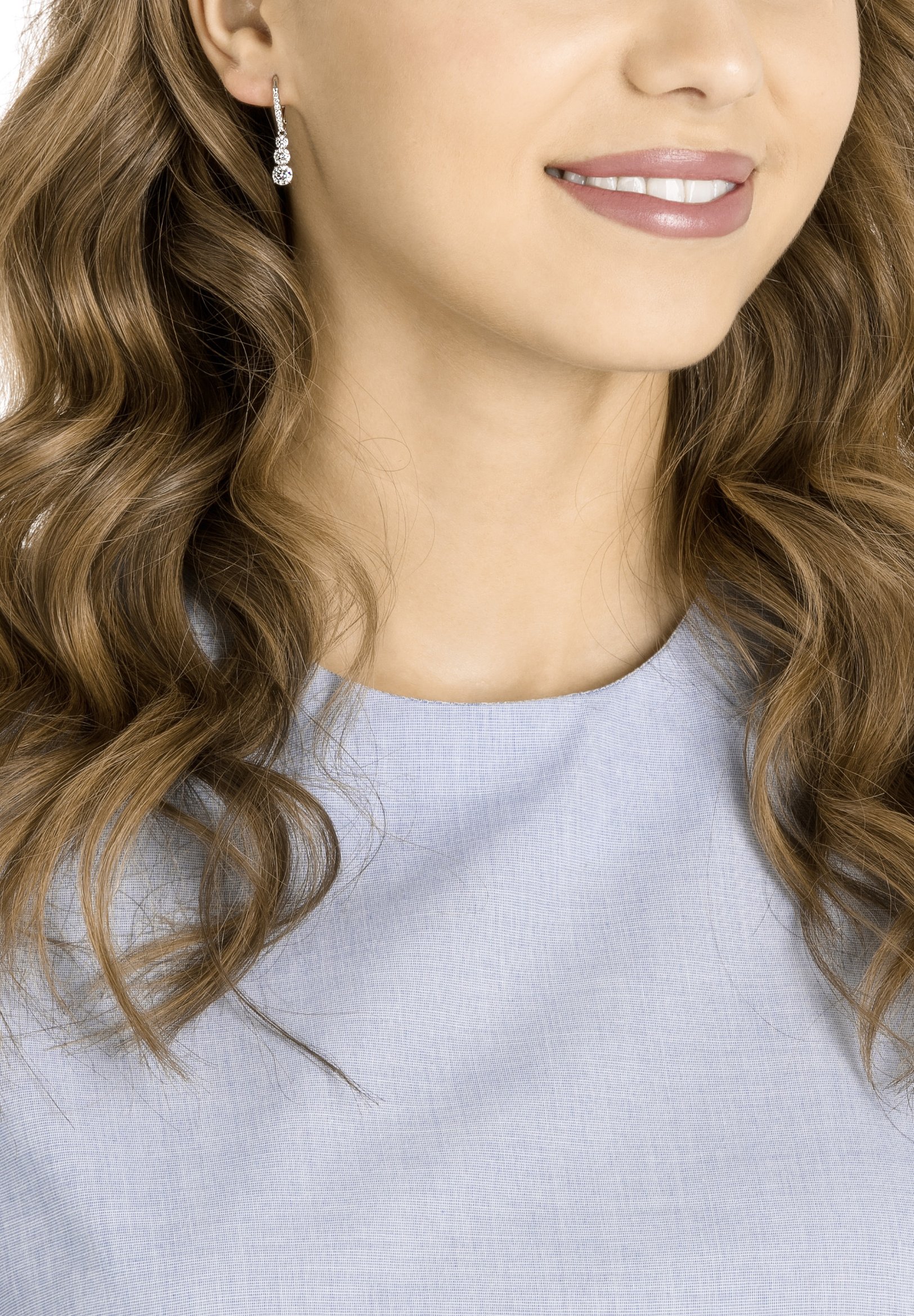 Swarovski STILLA ATTRACT HOOP EARRINGS ROUND CUT Earrings