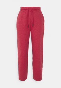 ESSENTIALS TAPER TROUSER - Calças de fato de treino - falu red