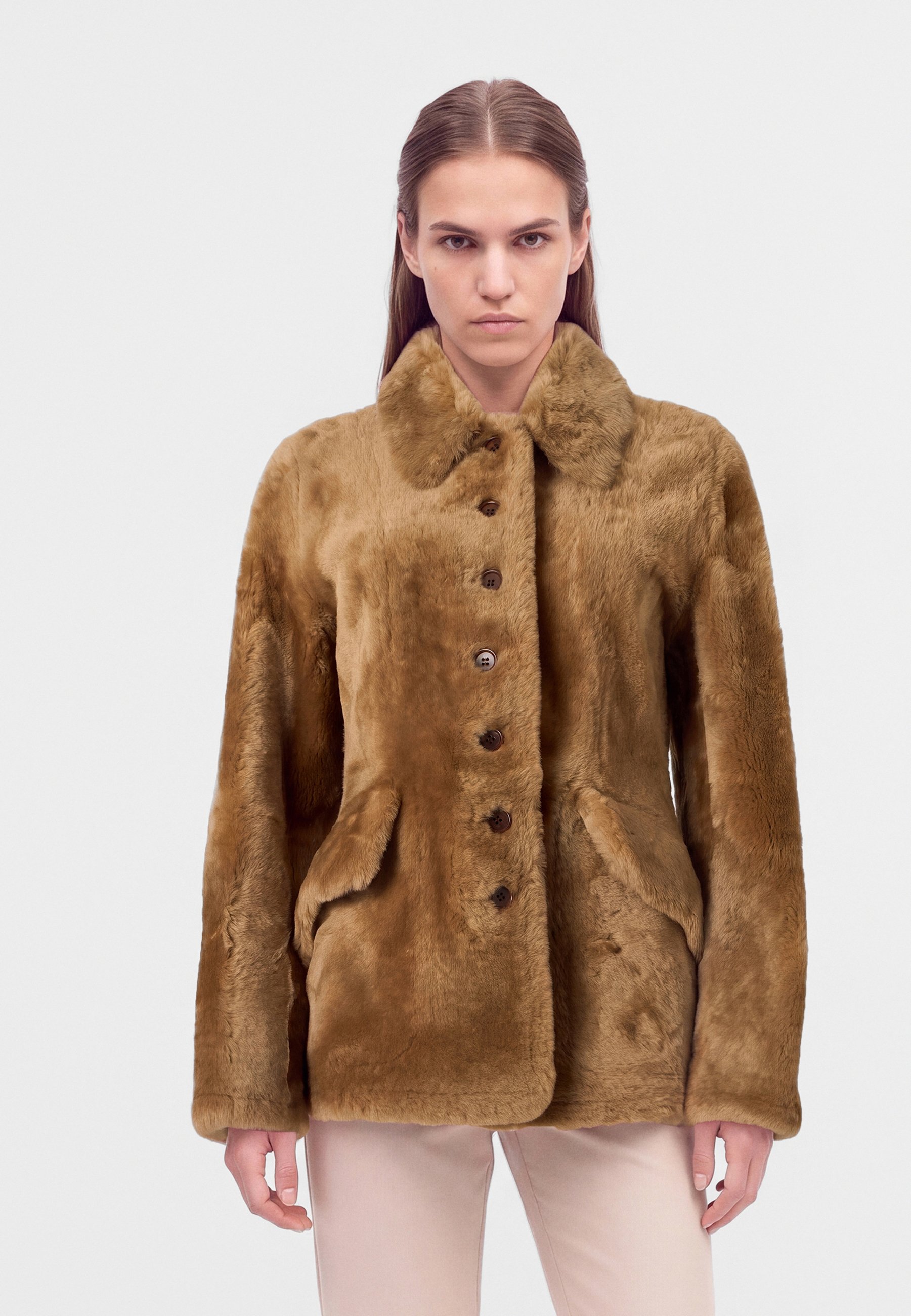 BY MALENE BIRGER 아델린 가죽 자켓