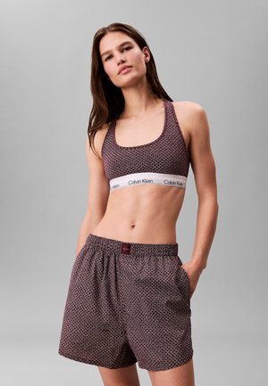 UNLINED - ICON  - Bustier - seamless emblem dark berry