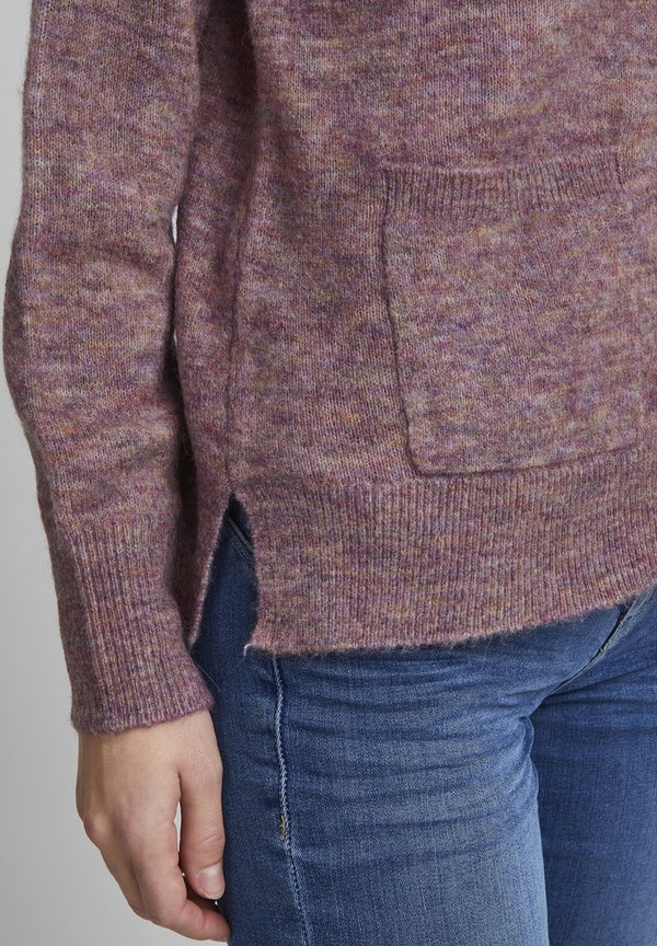 FREmdebbi - Cardigan - grape shake melange3