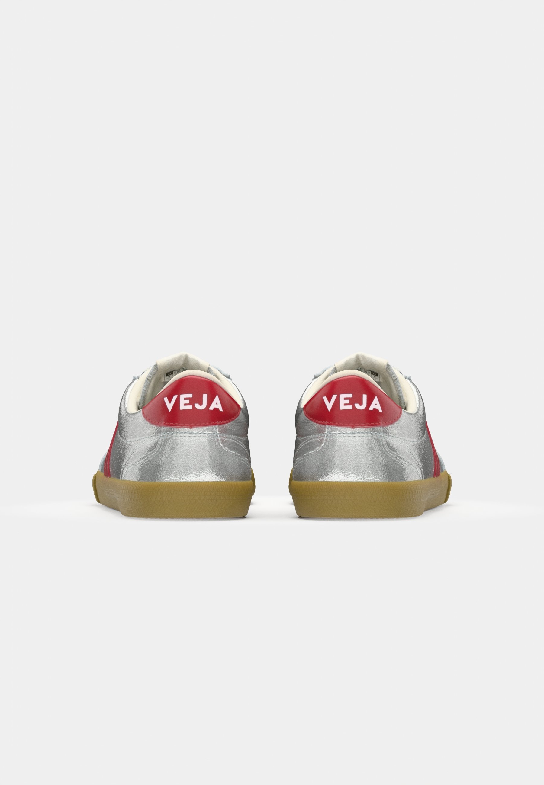 Veja VOLLEY - Trainers - silver/pepper/silver-coloured - Zalando.co.uk