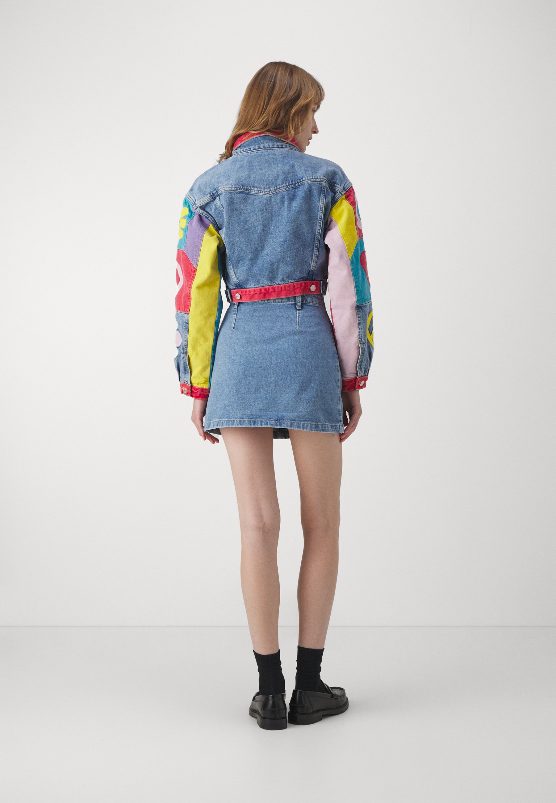 【送料&関税込】Moschino Technical Fabric Mini-skirt MOSCHINO JEANS SKIRT - Mini skirt - blue/blue denim