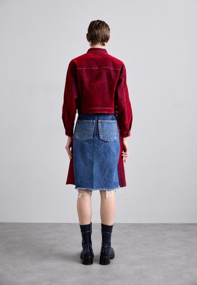 Ksenia Schnaider SKIRT WITH BACK PART - A-linjekjol - red