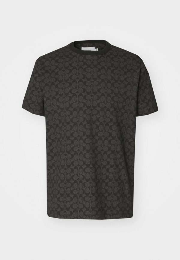 NEW ESSENTIAL - Print T-shirt - charcoal4