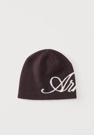 ARKK Copenhagen, LETTERING UNISEX - Bonnet - dark brown