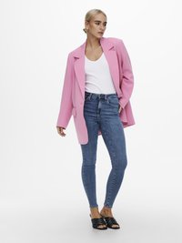 ONLY ONLLANA - Kratek plašč - fuchsia pink