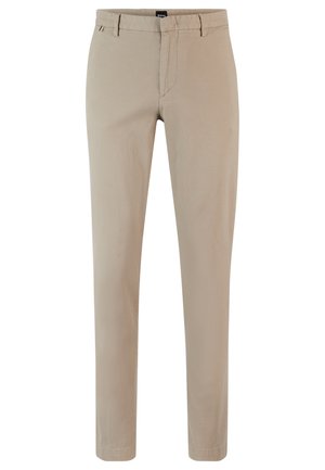 BOSS KAITO - Chino stiliaus kelnės - open beige