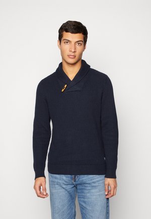 Felpa Uomo JACK & JONES Jpralex Blu, Girocollo In Misto Cotone, Maglia Comoda Per Il Tempo Libero