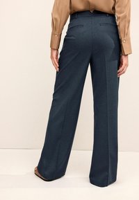 Next PINSTRIPE - Tygbyxor - navy blue