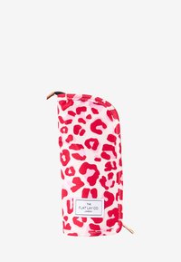 The Flat Lay Co. THE FLAT LAY CO. STANDING BRUSH CASE - Toalettmappe - pink leopard