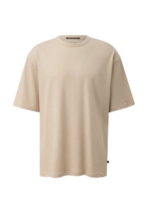 QS, T-SHIRT - T-shirt basique - steingrau