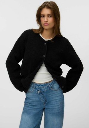 Vero Moda TEDDY JACKET VMKIMBERLY JACKET - Fleecejakke - black
