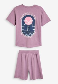 Next 3 PACK - REGULAR FIT - Pyžamo - navy purple surf