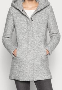 ONLY Cappotto classico - mottled light grey