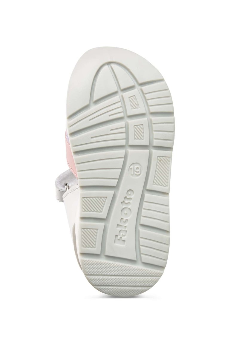 Sandale Fille Falcotto Acry - Cuir Souple, Semelle Caoutchouc Antidérapante - Sangle Velcro - Été