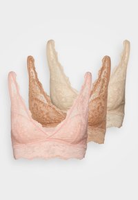 Não selecionado, brown/nude/pink
