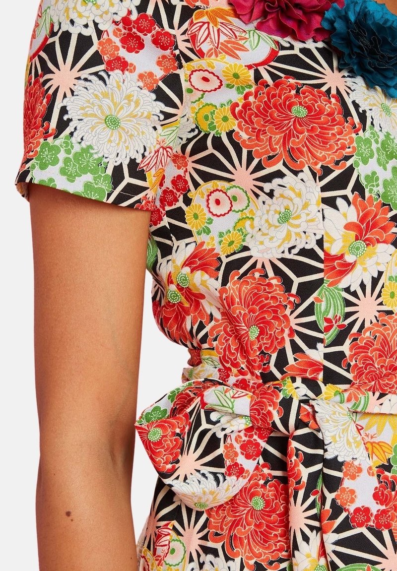 Damen Freizeitkleider | Antoine et Lili KOBE Freizeitkleid multico/rot - HF37317 Damen Freizeitkleider | Antoine et Lili KOBE Freizeitkleid multico/rot - HF37317