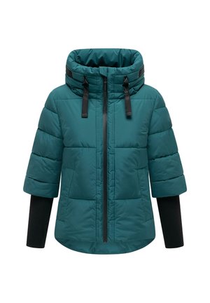 Navahoo STEPPJACKE LOTUSHERZ XIV - Veste d'hiver - petrol melange