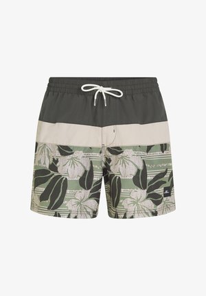 O'Neill, CALI BLOCK - Badeshorts - green dusty flower