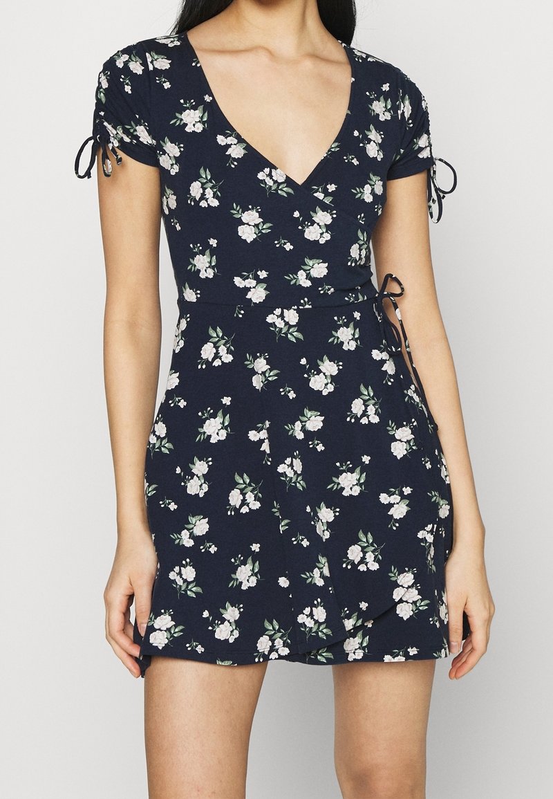 Hollister Co. Žerzejové šaty - dark blue