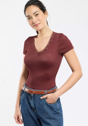 COL DENTELLE - Caraco - sandalo