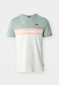 Unselected, green/off white