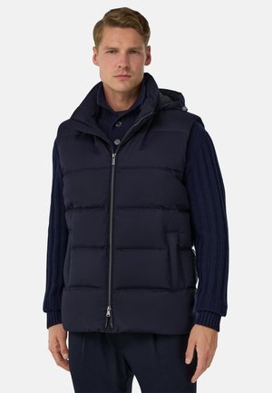 WITH HOOD - Veste sans manches - navy blue
