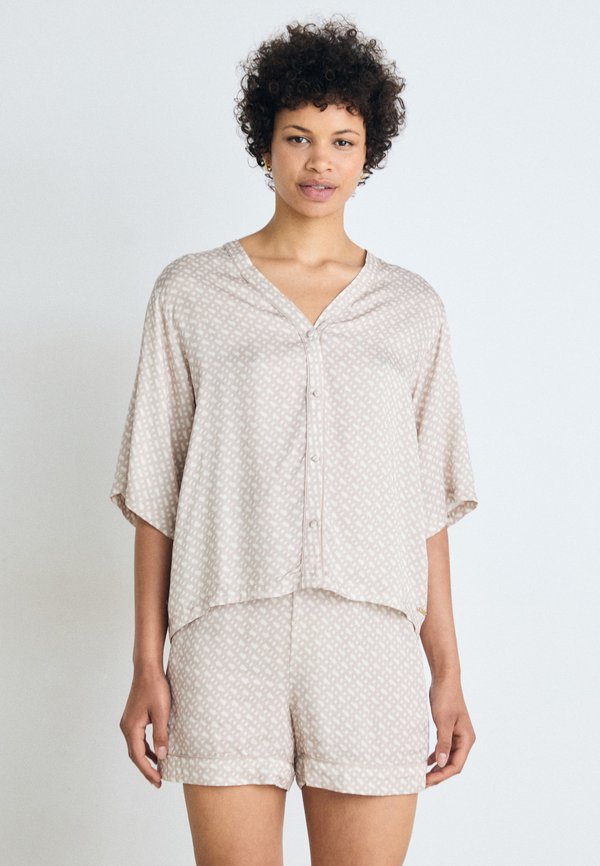 Nachtwäsche Shirt - light beige