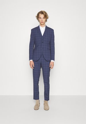 Isaac Dewhirst THE FASHION PEAK SUIT - Jakkesæt - blue check