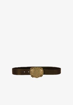 Wrangler, WRANGLER GÜRTEL OVERSIZED BUCKLE - Cintura - braun