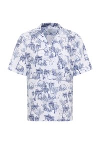 Eterna KURZARMHEMD - MODERN FIT - Overhemd - blau