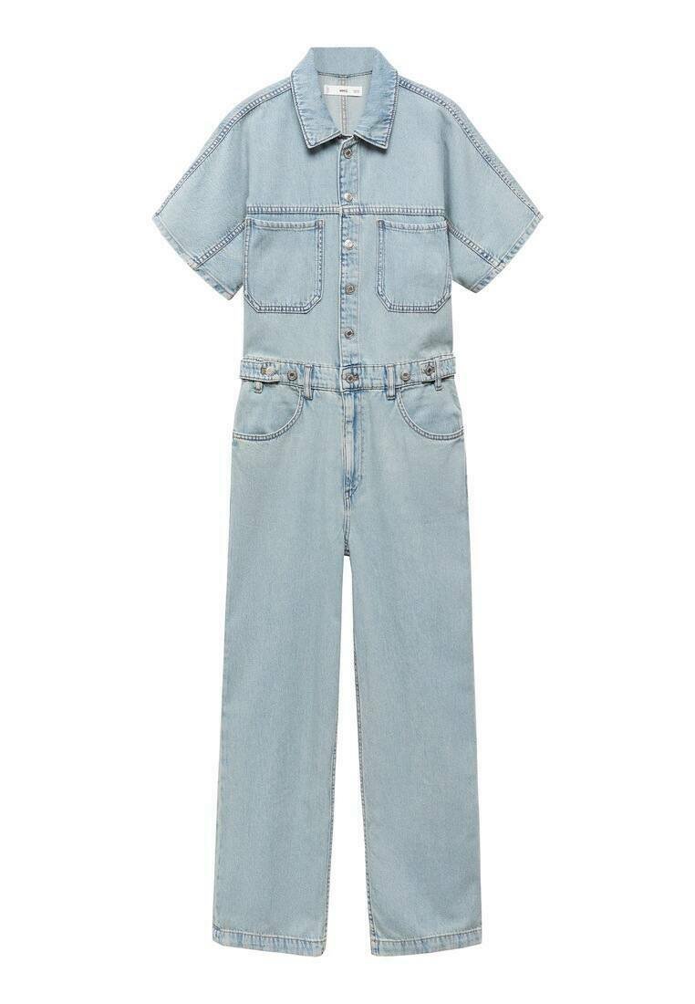 Mango Jumpsuit lichtblauw