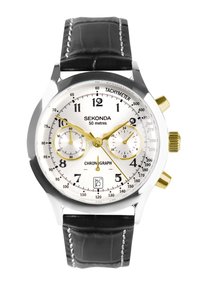 Sekonda ARCHER Chronograph watch two tone/gold-coloured
