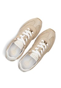 Unisa LAGE SNEAKERS DARA - Sneaker low - platino chalk honey sole