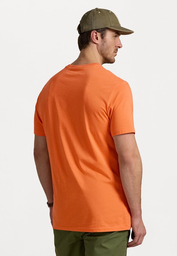 JERSEY CREWNECK T-SHIRT - Basic T-shirt - kona orange2