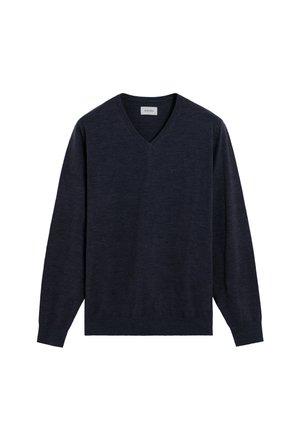 CLASSIC V NECK - Jersey de punto - navy
