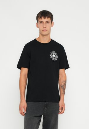 CREW NECK  - T-Shirt print - black