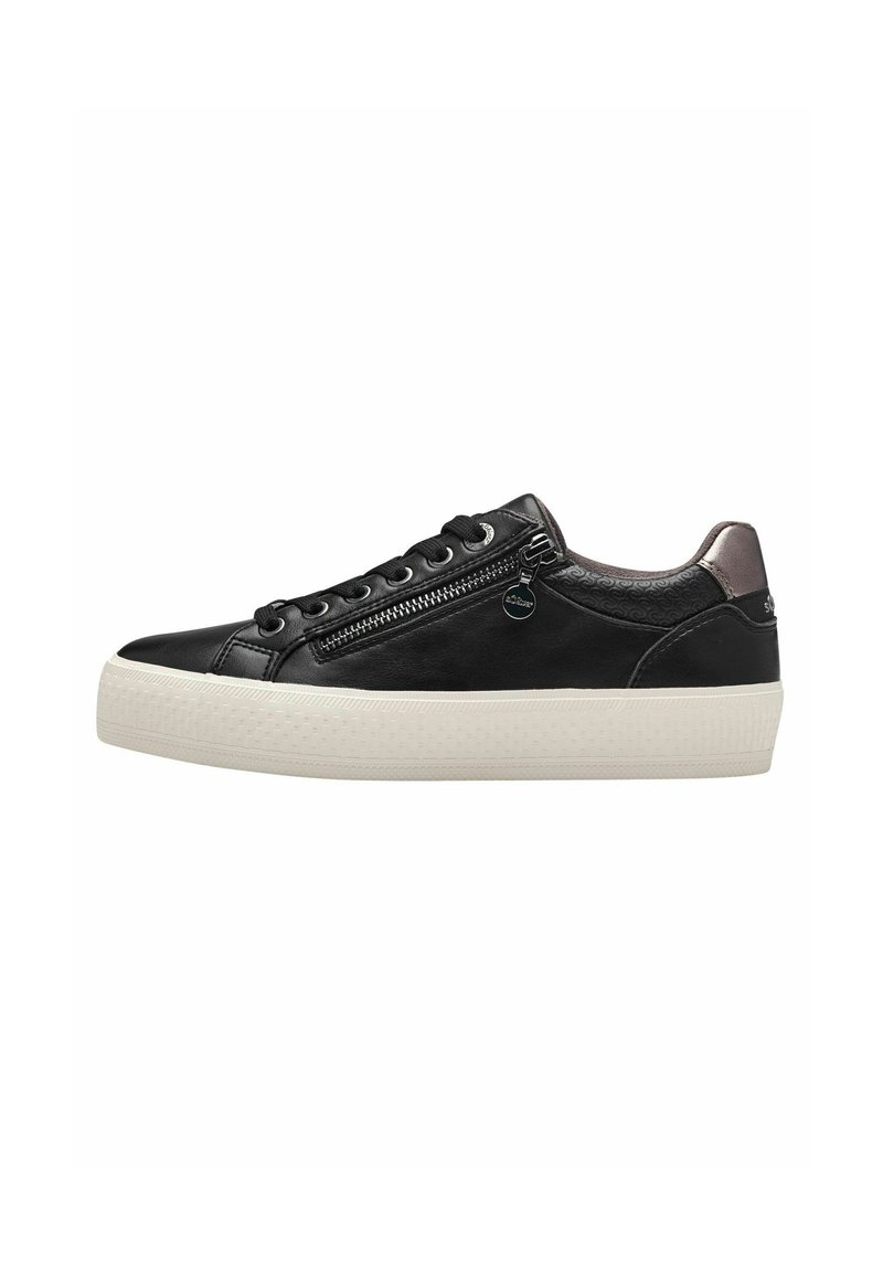 s.Oliver Sneakers basse - black