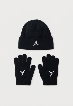 ESSENTIALS BEANIE UNISEX SET - Guantes - black
