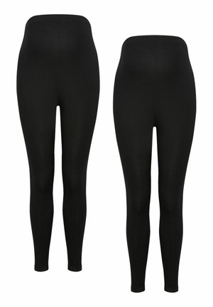 2 PACK - Leggings - Byxor - black