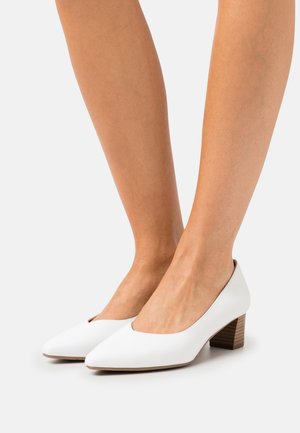 BIRTE - Classic heels - weiß