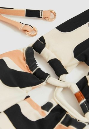 Reiss Sutien costum de baie din două piese - brown cream