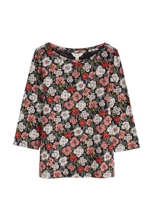 Seasalt Cornwall Long sleeved top - pink floral tumble onyx